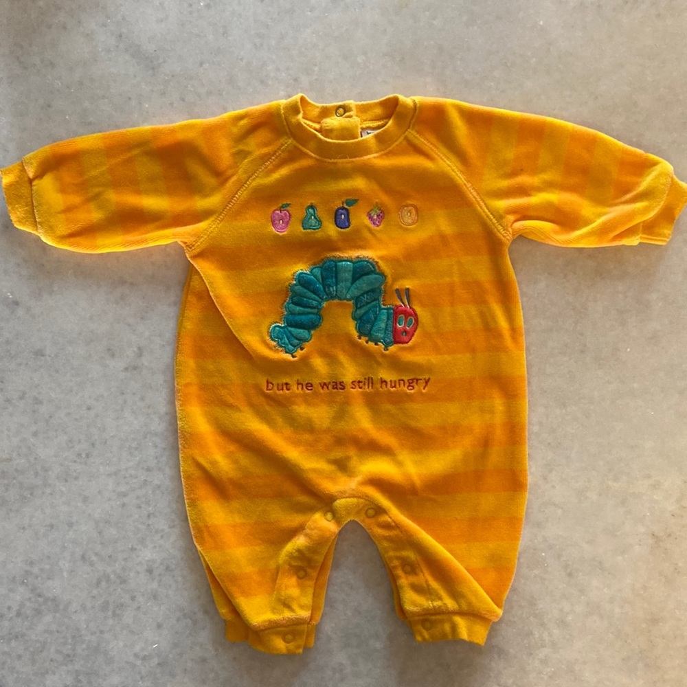 Vintage Carter’s Eric Carle Caterpillar Sleeper 3-6m